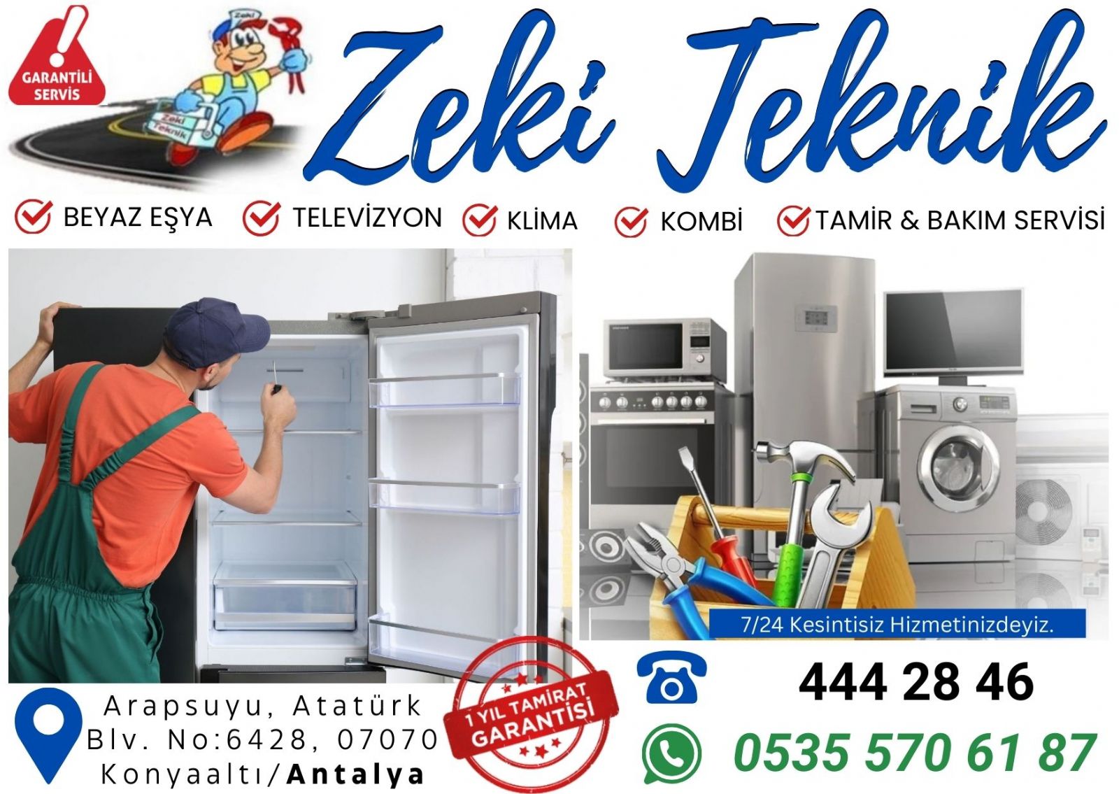 arapsuyu - beyaz esya - servisi